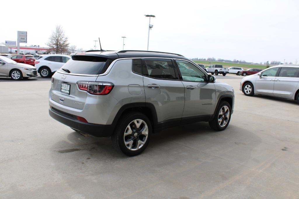 used 2021 Jeep Compass car, priced at $21,460