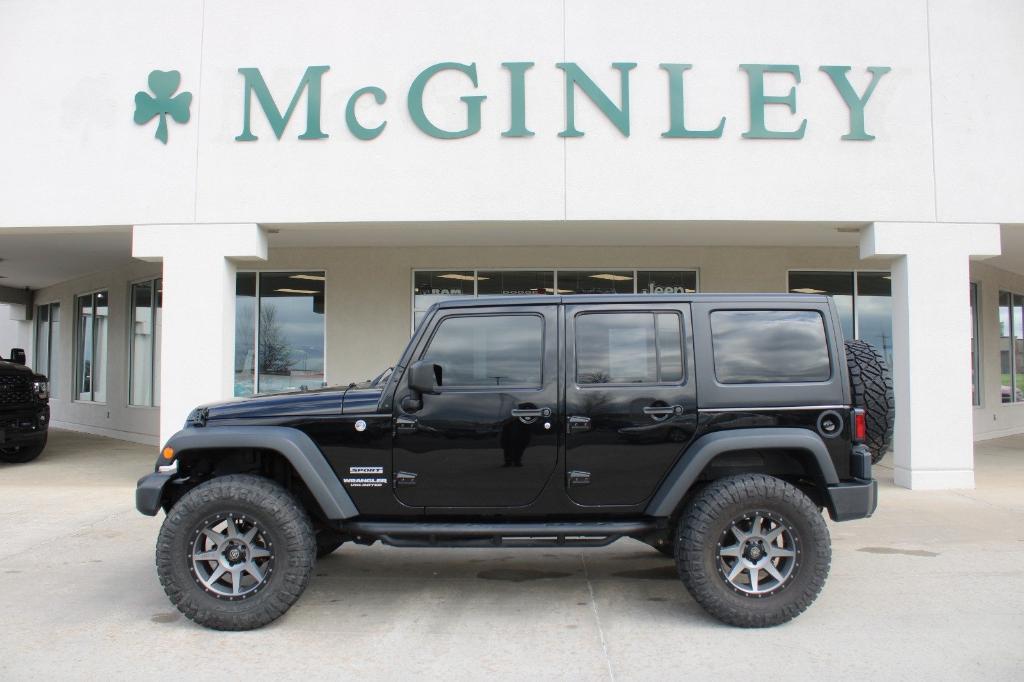 used 2017 Jeep Wrangler Unlimited car, priced at $24,240