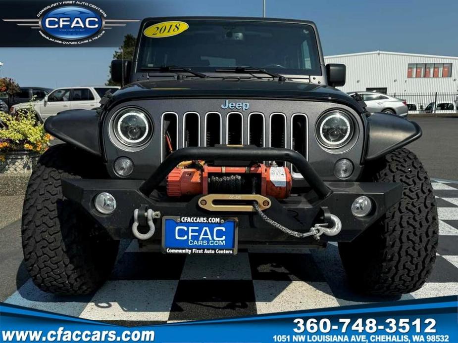 used 2018 Jeep Wrangler JK car, priced at $29,850