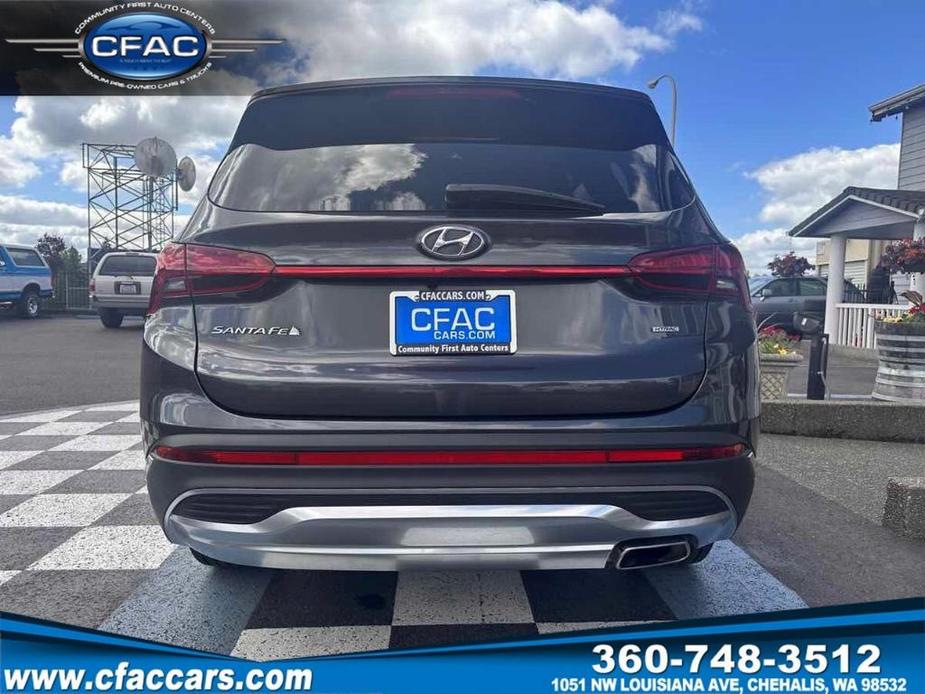 used 2022 Hyundai Santa Fe car, priced at $23,850