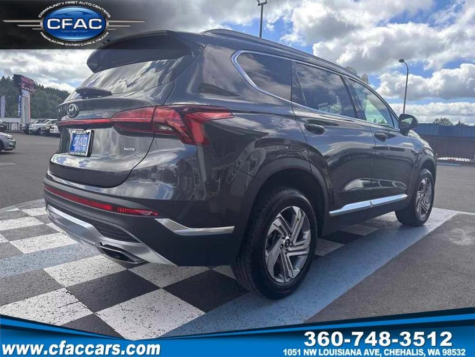 used 2022 Hyundai Santa Fe car, priced at $23,850