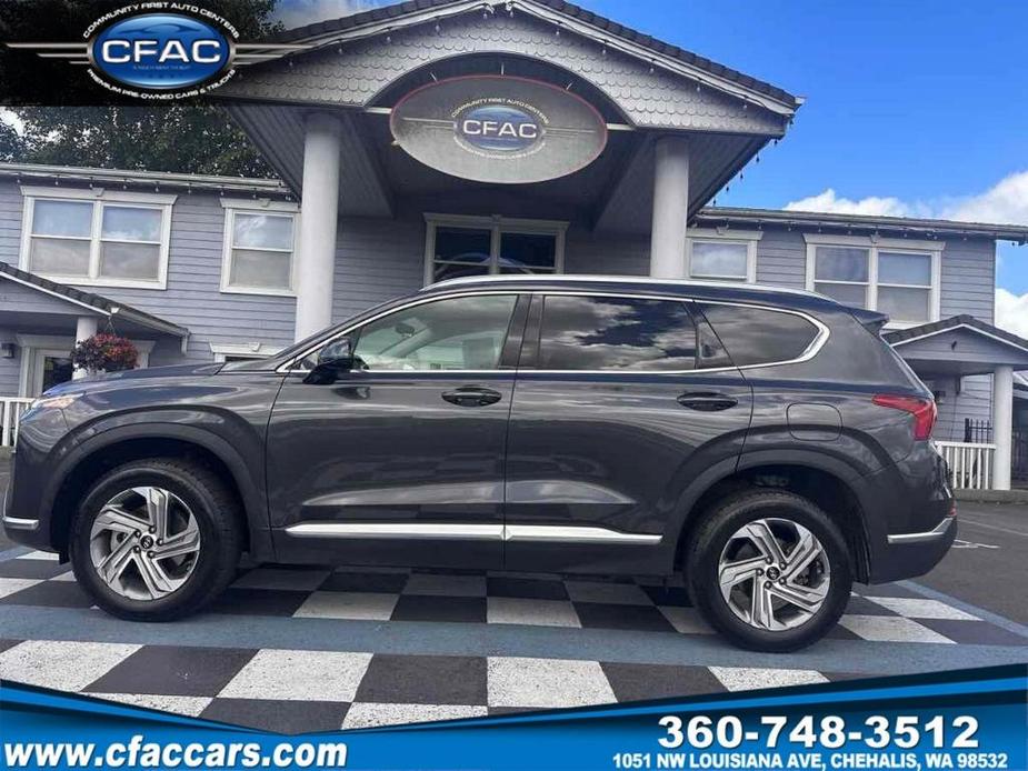 used 2022 Hyundai Santa Fe car, priced at $23,850