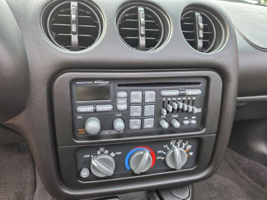 used 2000 Pontiac Firebird car, priced at $25,999