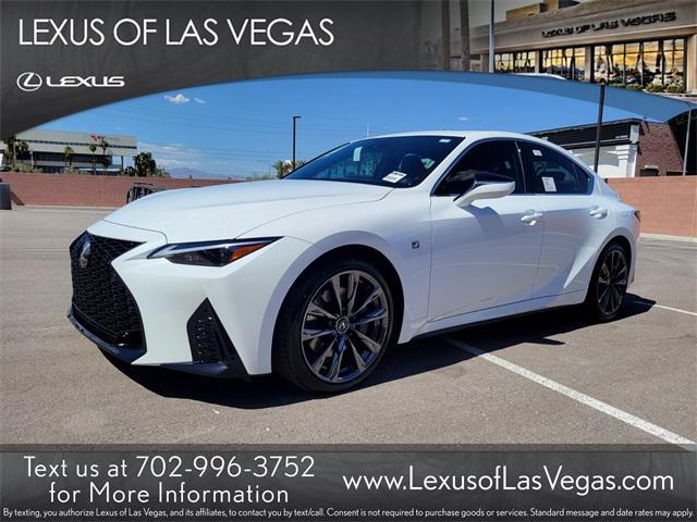 new 2024 Lexus IS 350 car, priced at $48,835