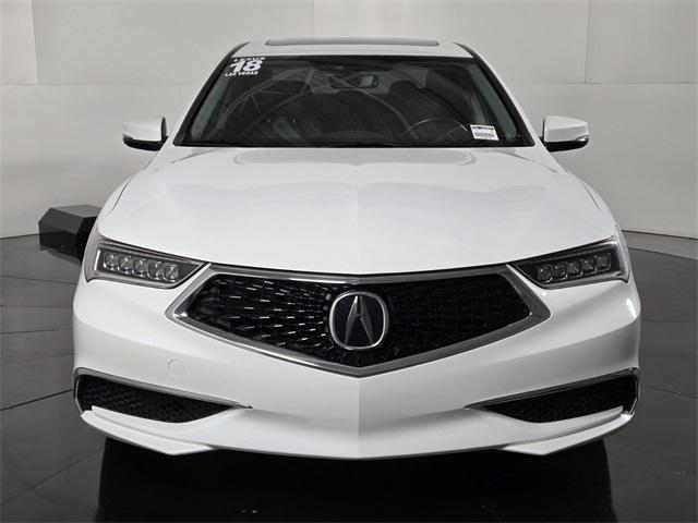 used 2018 Acura TLX car, priced at $15,500