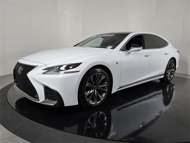 used 2018 Lexus LS 500 car, priced at $46,000