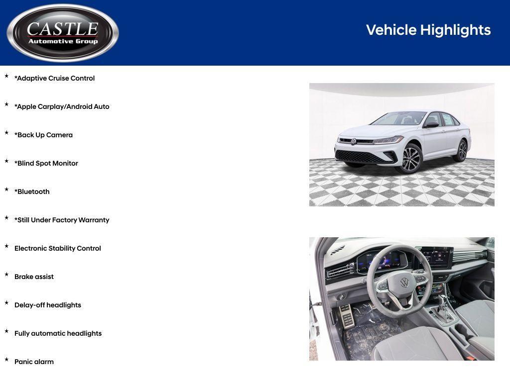 used 2025 Volkswagen Jetta car, priced at $24,358