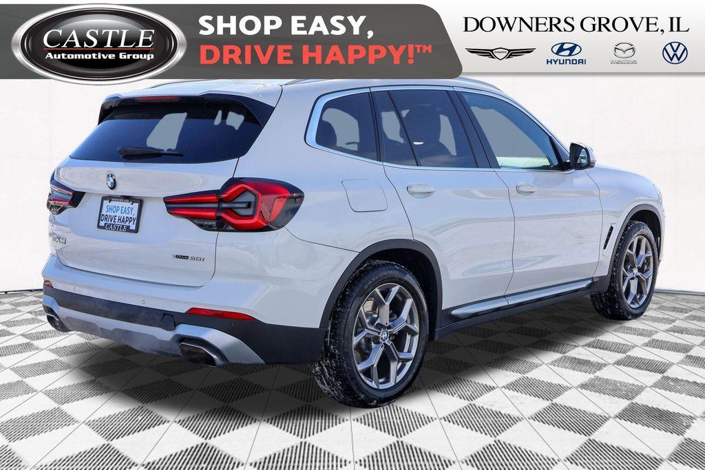 used 2022 BMW X3 car, priced at $34,589