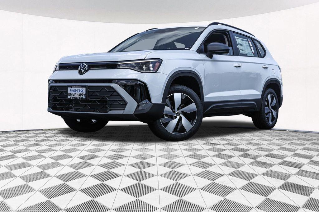 new 2025 Volkswagen Taos car, priced at $27,305