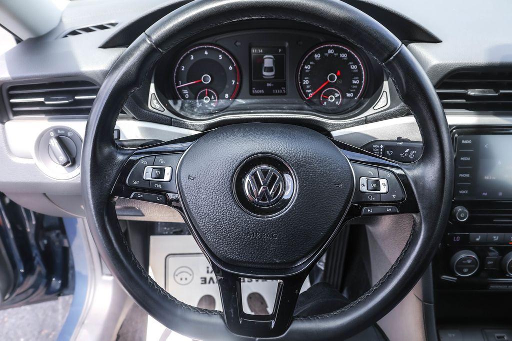 used 2020 Volkswagen Passat car, priced at $18,535
