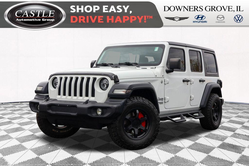 used 2018 Jeep Wrangler Unlimited car, priced at $22,995