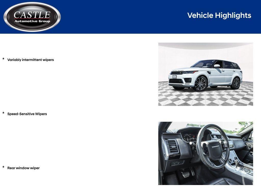used 2019 Land Rover Range Rover Sport car, priced at $36,243