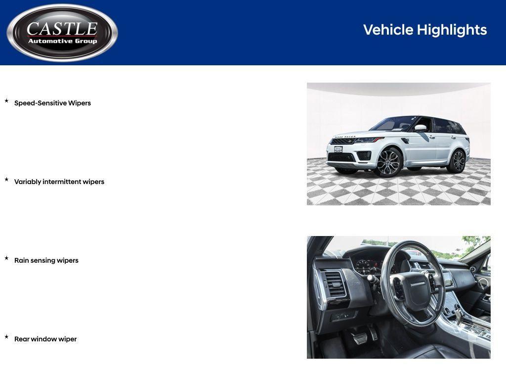used 2019 Land Rover Range Rover Sport car, priced at $31,356