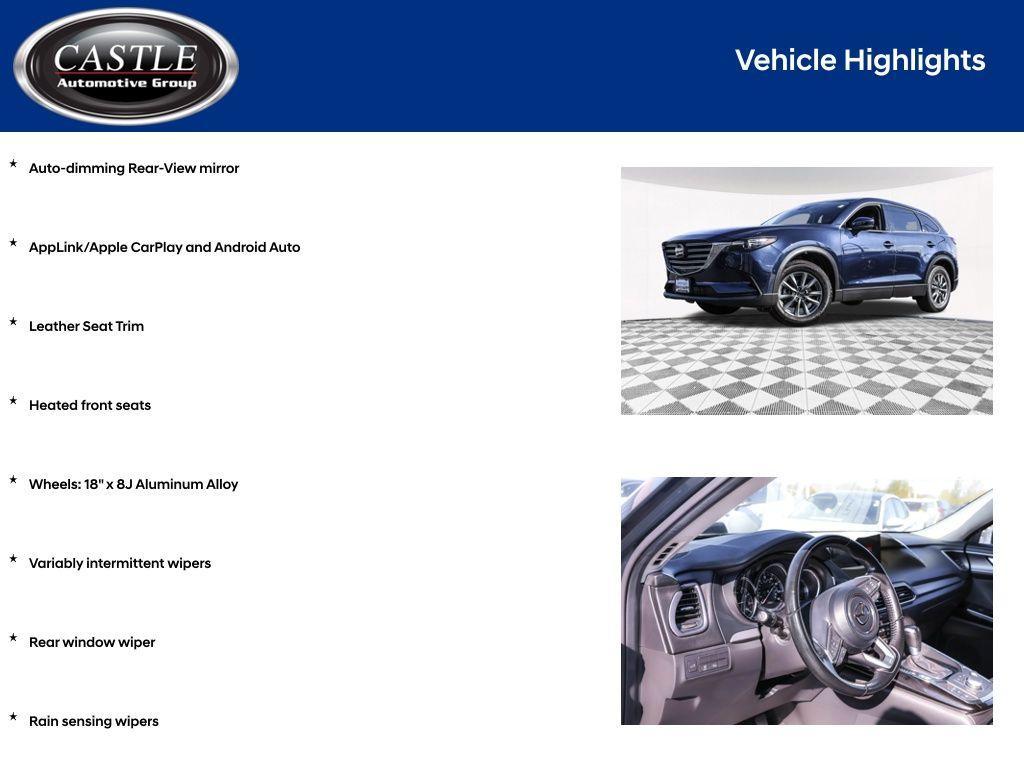 used 2021 Mazda CX-9 car, priced at $23,609