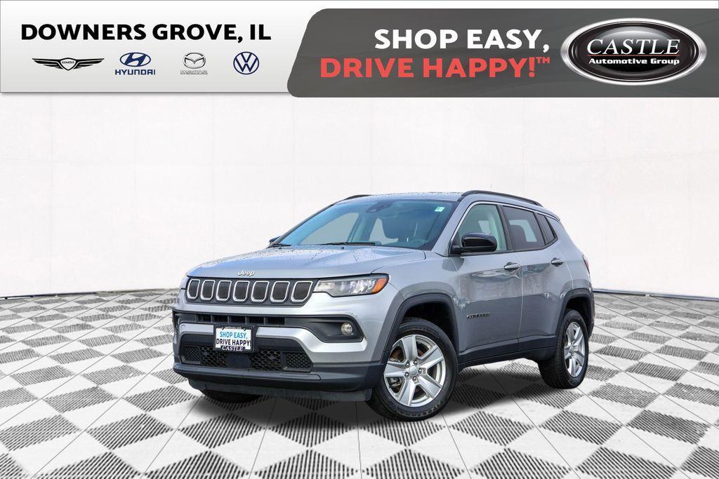 used 2022 Jeep Compass car, priced at $19,389