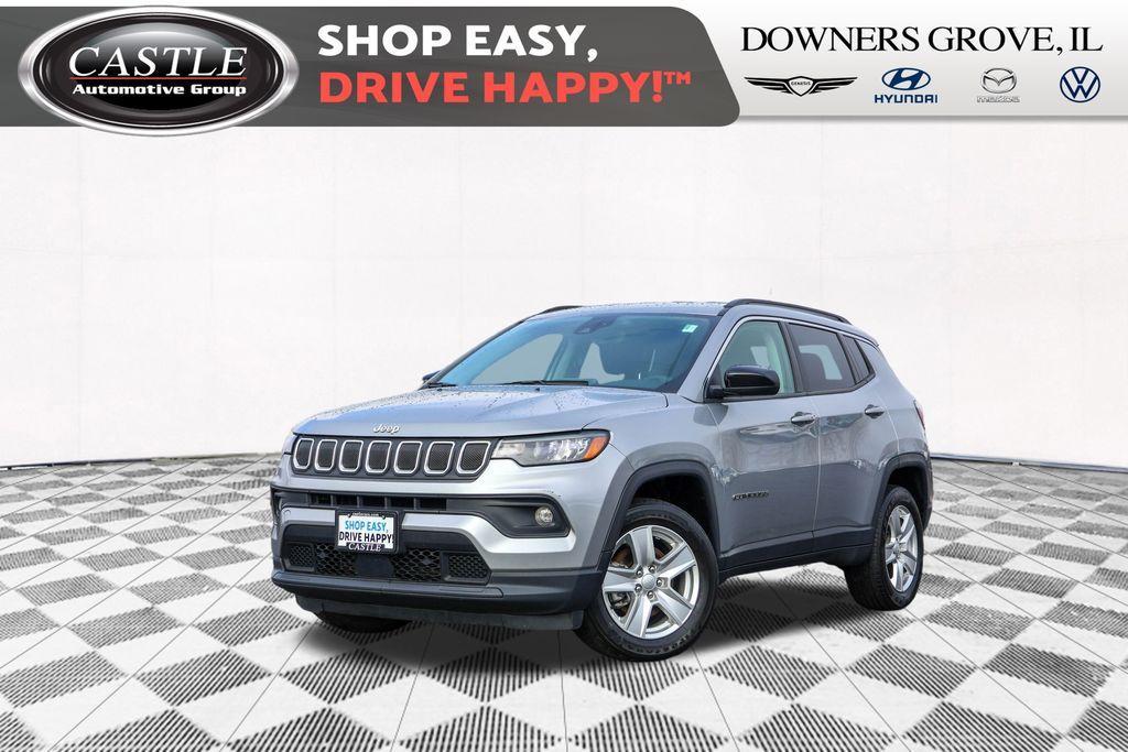 used 2022 Jeep Compass car, priced at $19,895