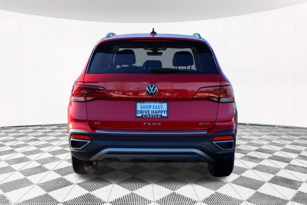 used 2024 Volkswagen Taos car, priced at $25,618