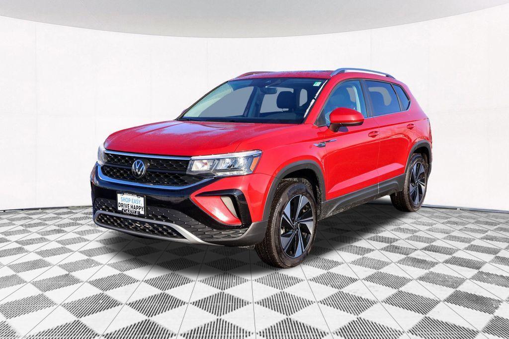 used 2024 Volkswagen Taos car, priced at $25,618