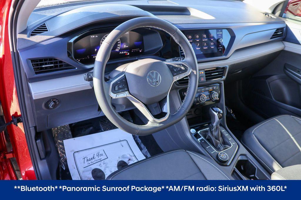 used 2024 Volkswagen Taos car, priced at $25,618