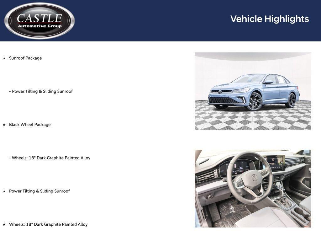 new 2025 Volkswagen Jetta car, priced at $27,205