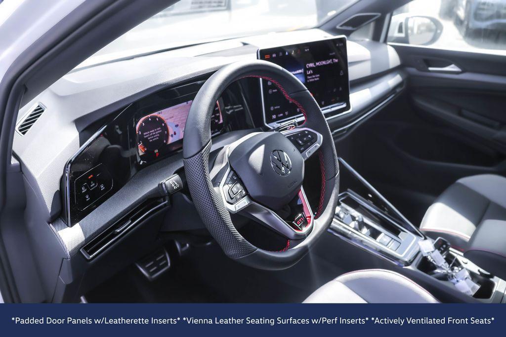 new 2025 Volkswagen Golf GTI car, priced at $39,313