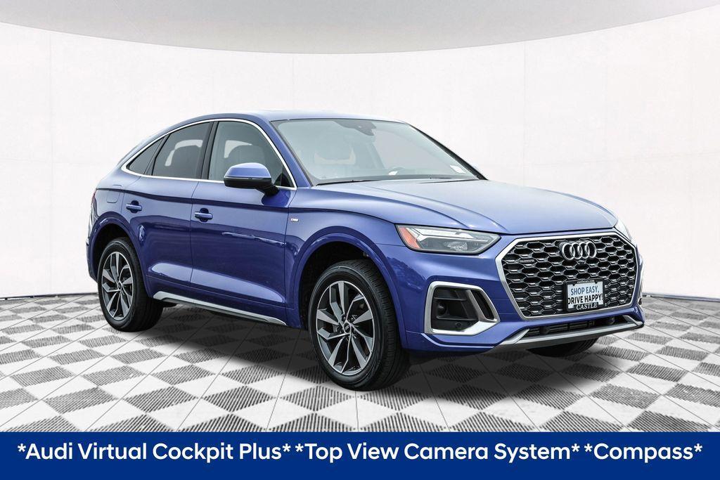 used 2022 Audi Q5 car, priced at $34,995