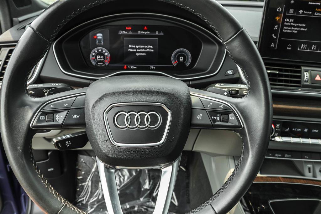 used 2022 Audi Q5 car, priced at $34,995