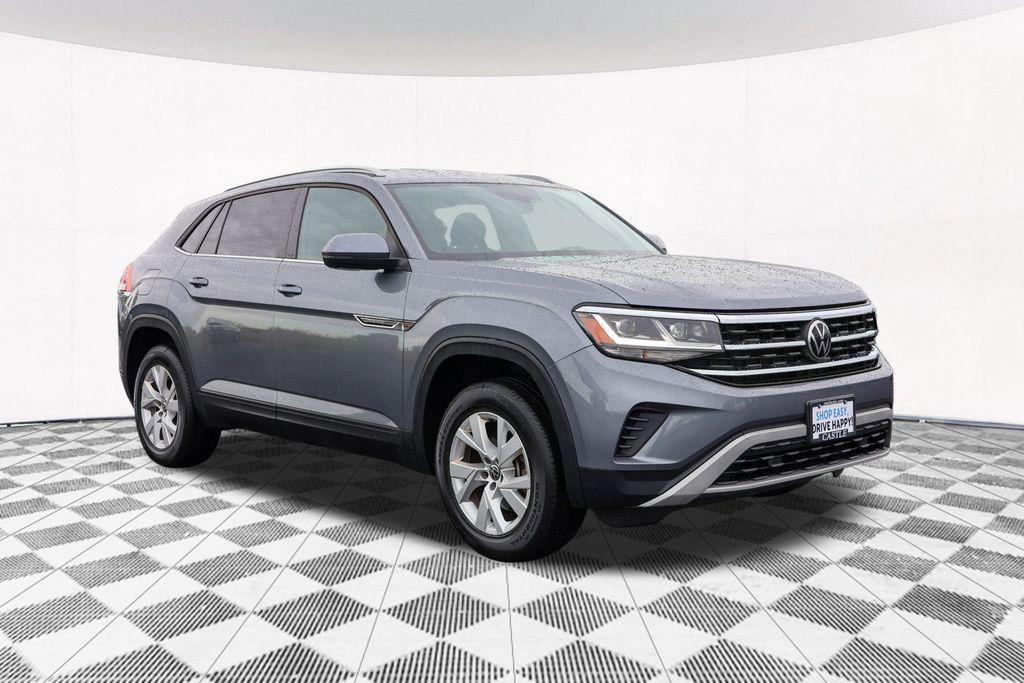 used 2021 Volkswagen Atlas Cross Sport car, priced at $22,500