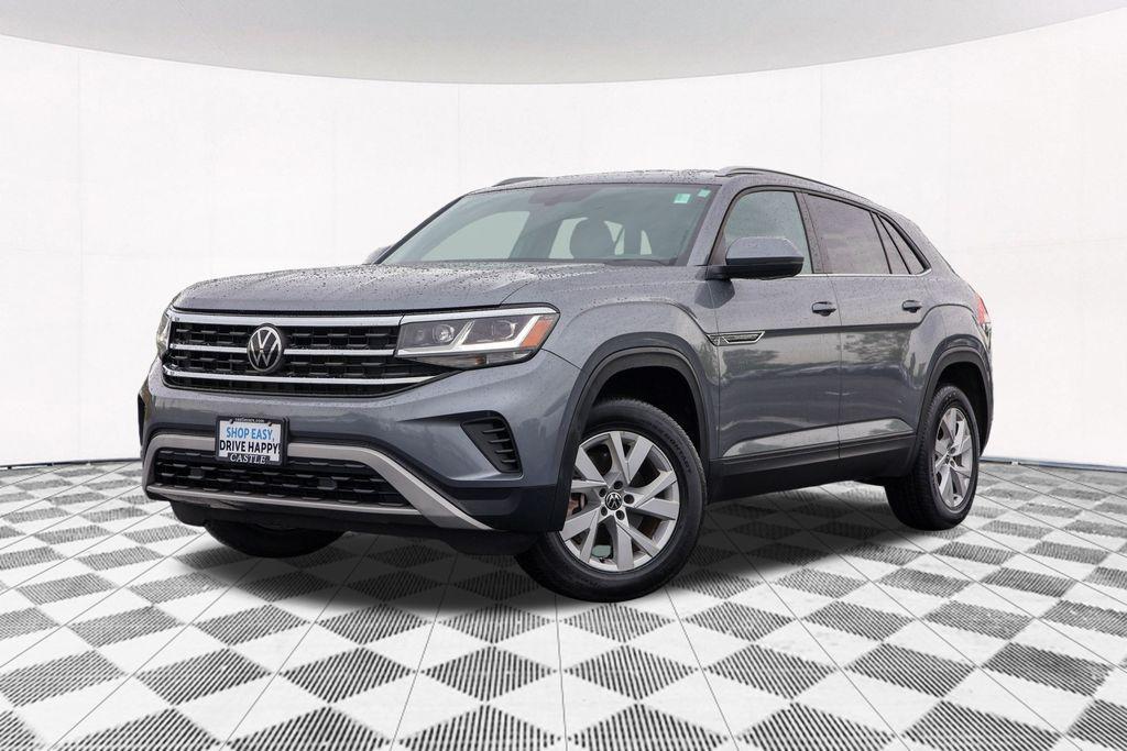 used 2021 Volkswagen Atlas Cross Sport car, priced at $22,500