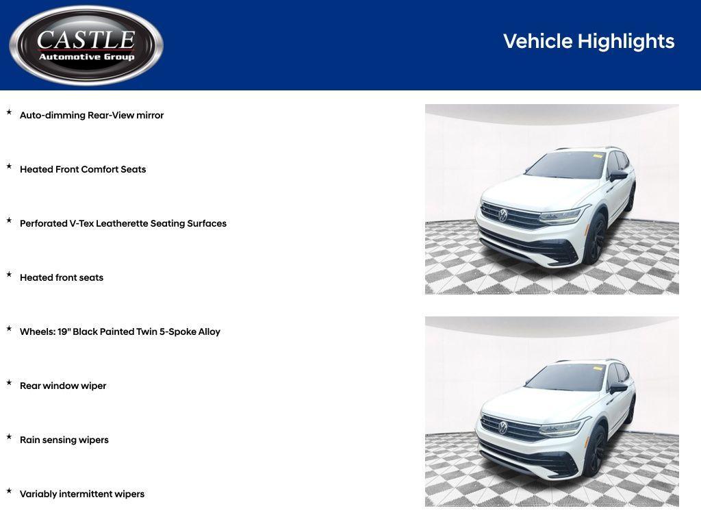 used 2023 Volkswagen Tiguan car, priced at $25,490