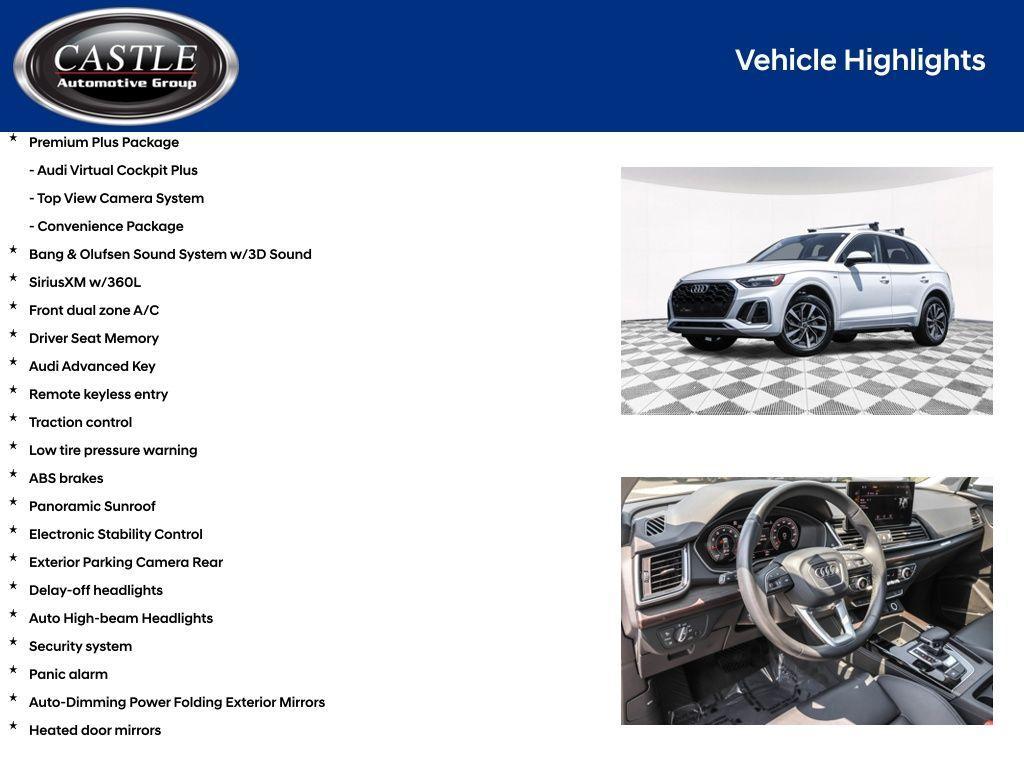 used 2024 Audi Q5 car, priced at $35,979