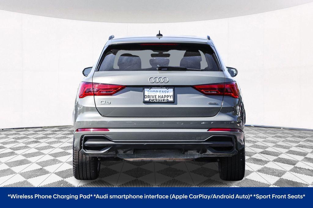 used 2024 Audi Q3 car, priced at $32,345