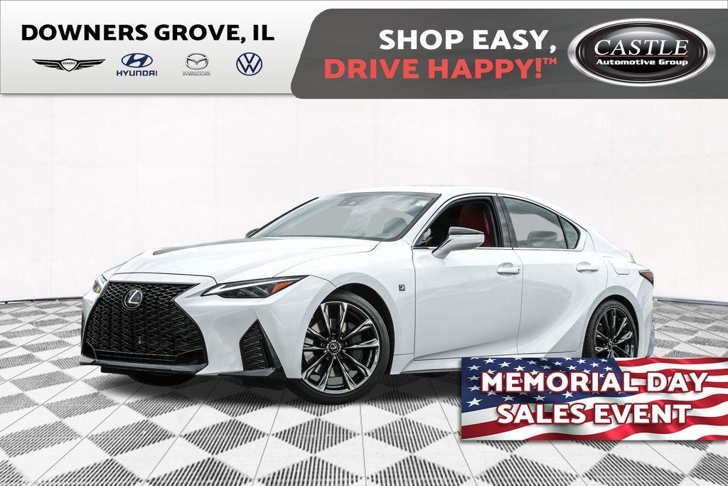 used 2023 Lexus IS 350 car, priced at $46,599