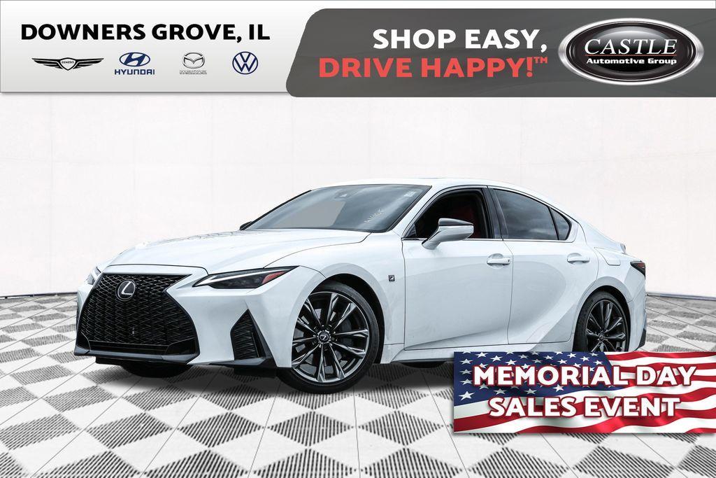 used 2023 Lexus IS 350 car, priced at $46,599