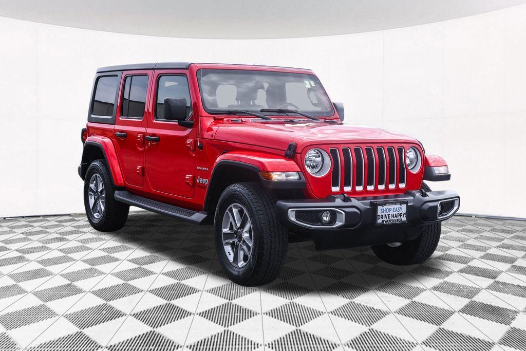 used 2020 Jeep Wrangler Unlimited car, priced at $30,478