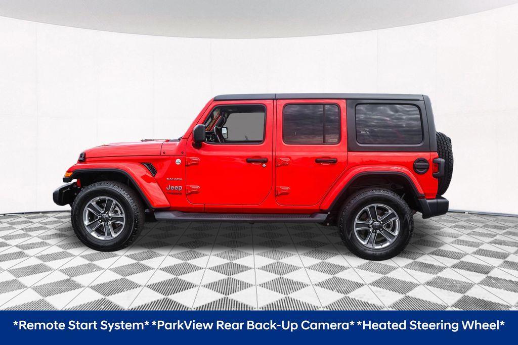 used 2020 Jeep Wrangler Unlimited car, priced at $30,478