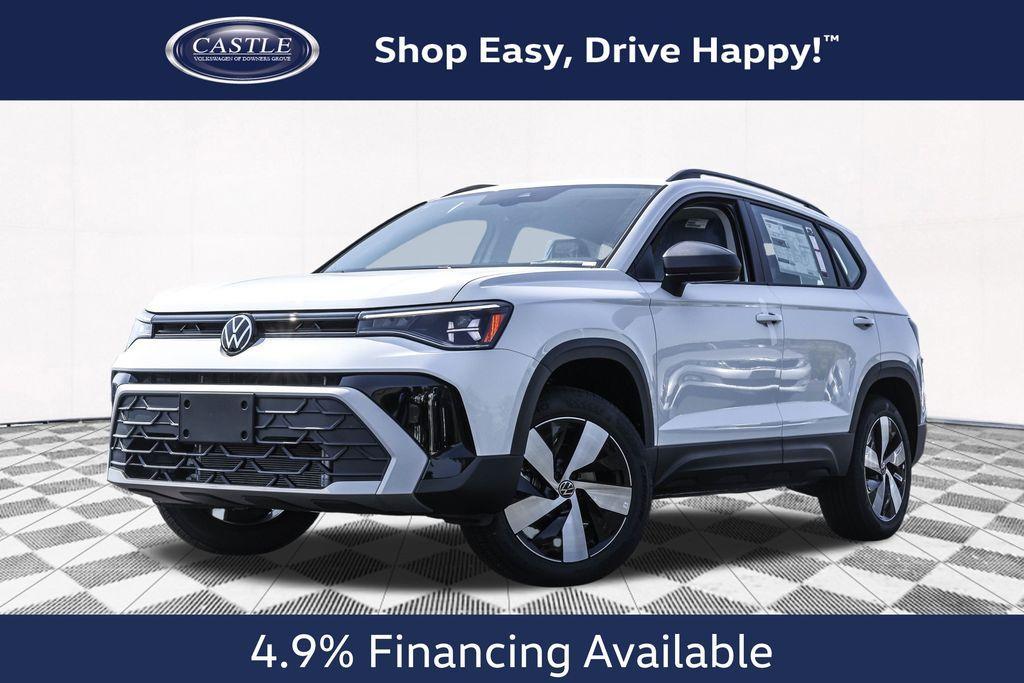 new 2025 Volkswagen Taos car, priced at $27,800