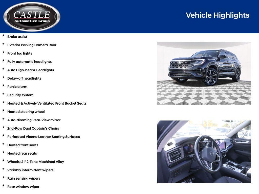 used 2025 Volkswagen Atlas car, priced at $45,113