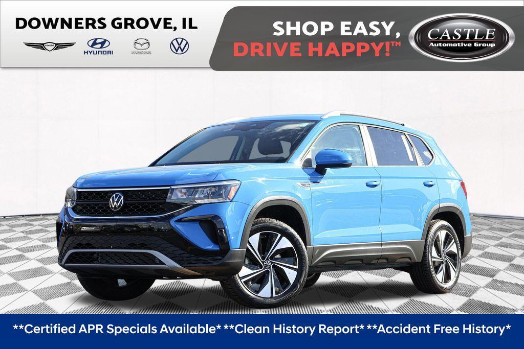 used 2024 Volkswagen Taos car, priced at $25,384