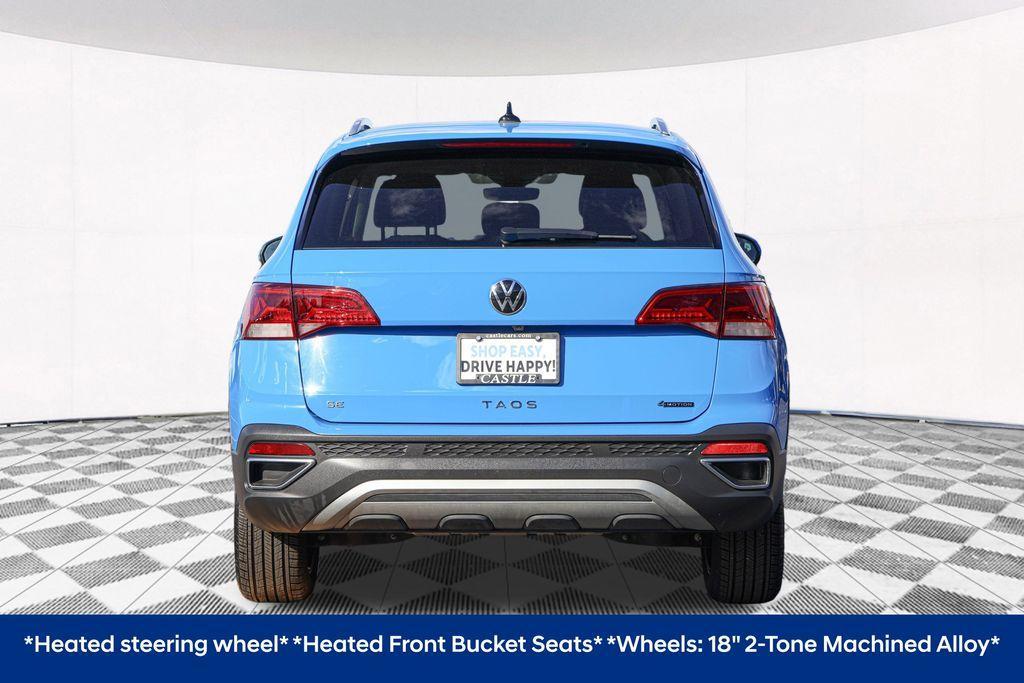 used 2024 Volkswagen Taos car, priced at $25,384
