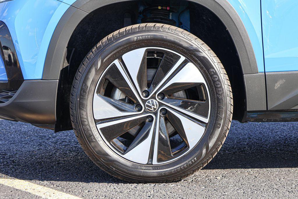 used 2024 Volkswagen Taos car, priced at $25,384