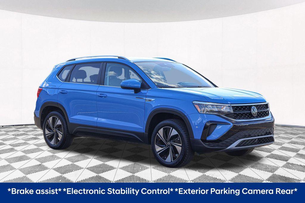 used 2024 Volkswagen Taos car, priced at $25,384