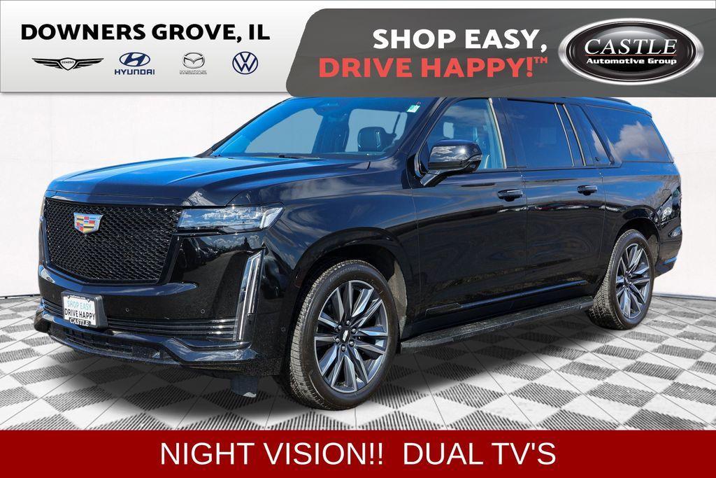 used 2023 Cadillac Escalade ESV car, priced at $91,889