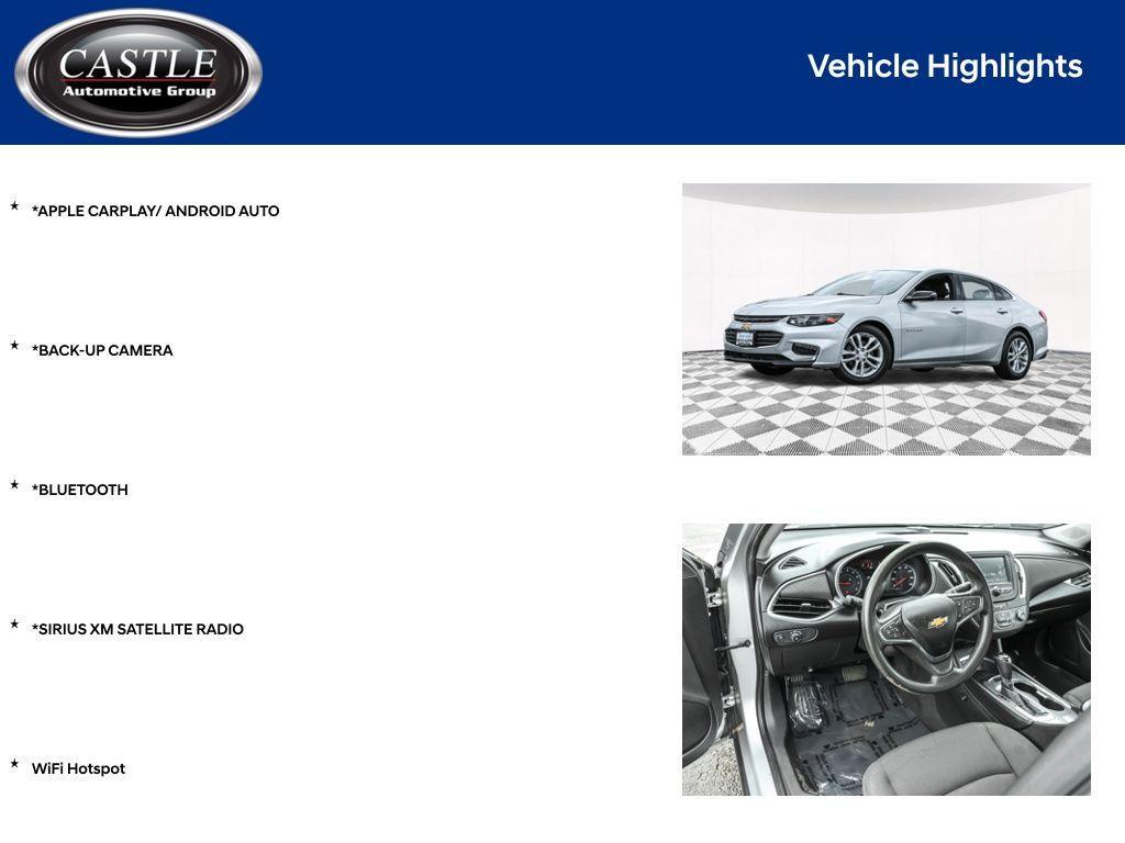 used 2018 Chevrolet Malibu car, priced at $11,150