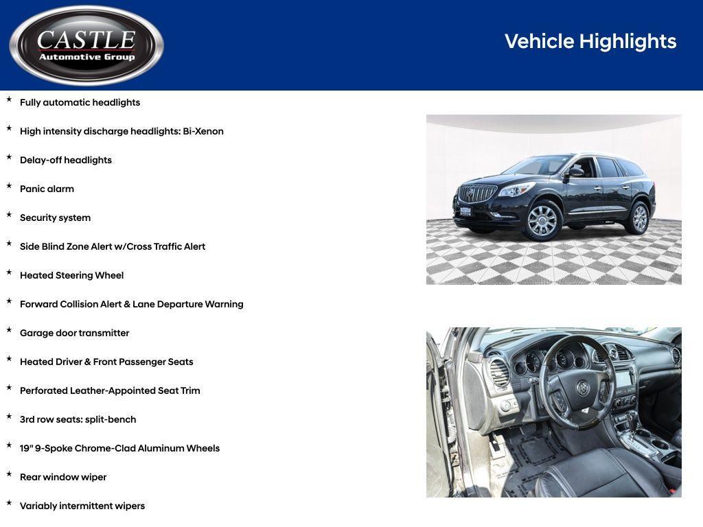used 2015 Buick Enclave car, priced at $9,570