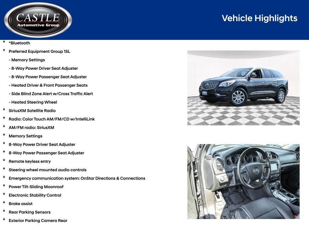 used 2015 Buick Enclave car, priced at $9,570