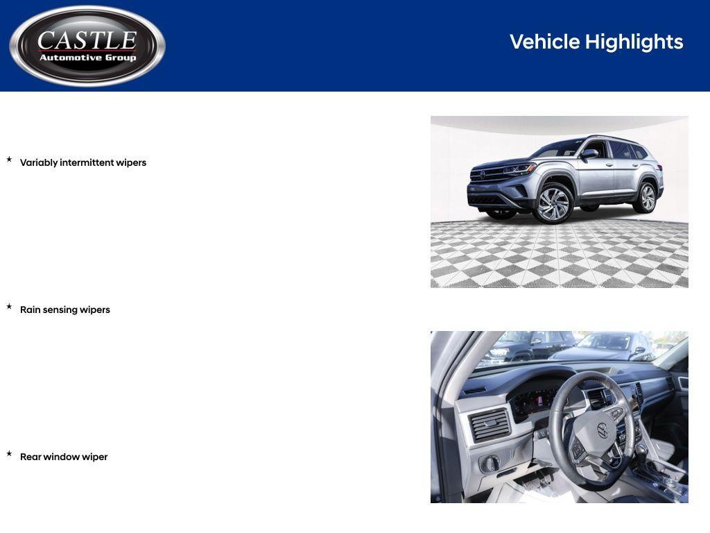 used 2022 Volkswagen Atlas car, priced at $31,660