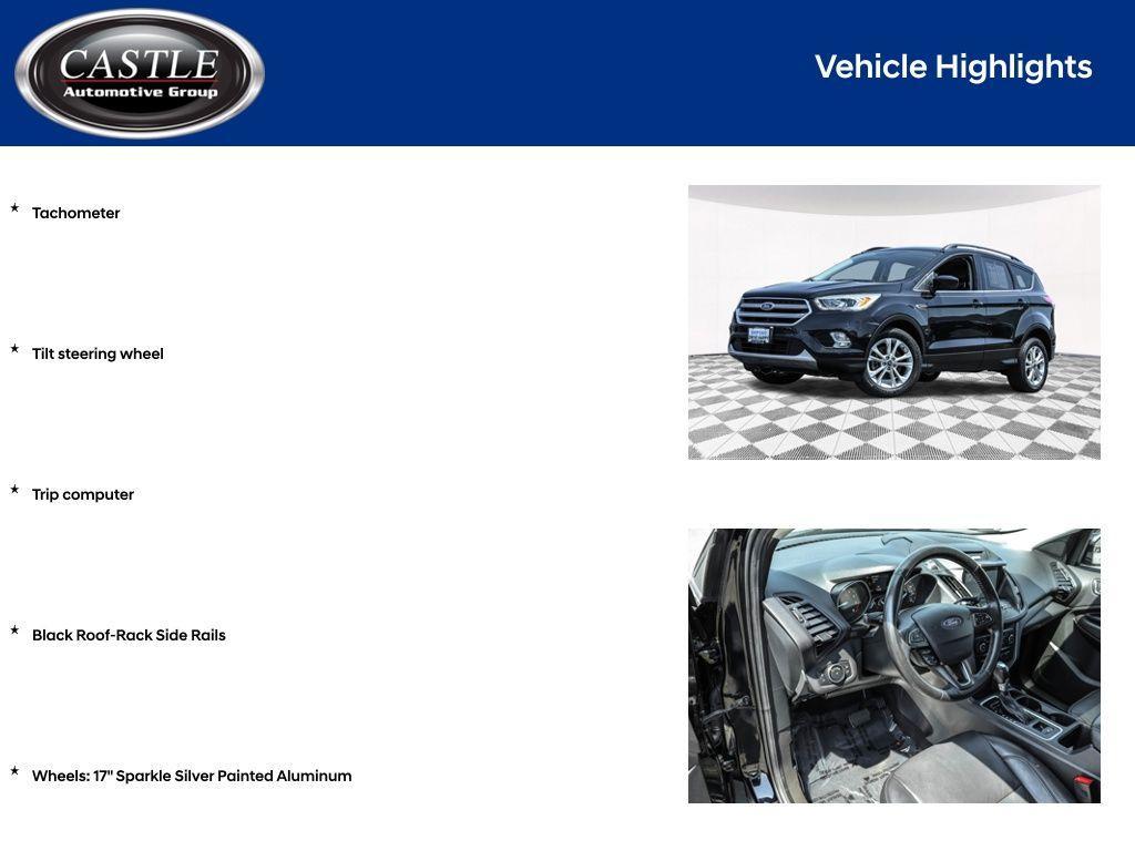 used 2017 Ford Escape car, priced at $12,395