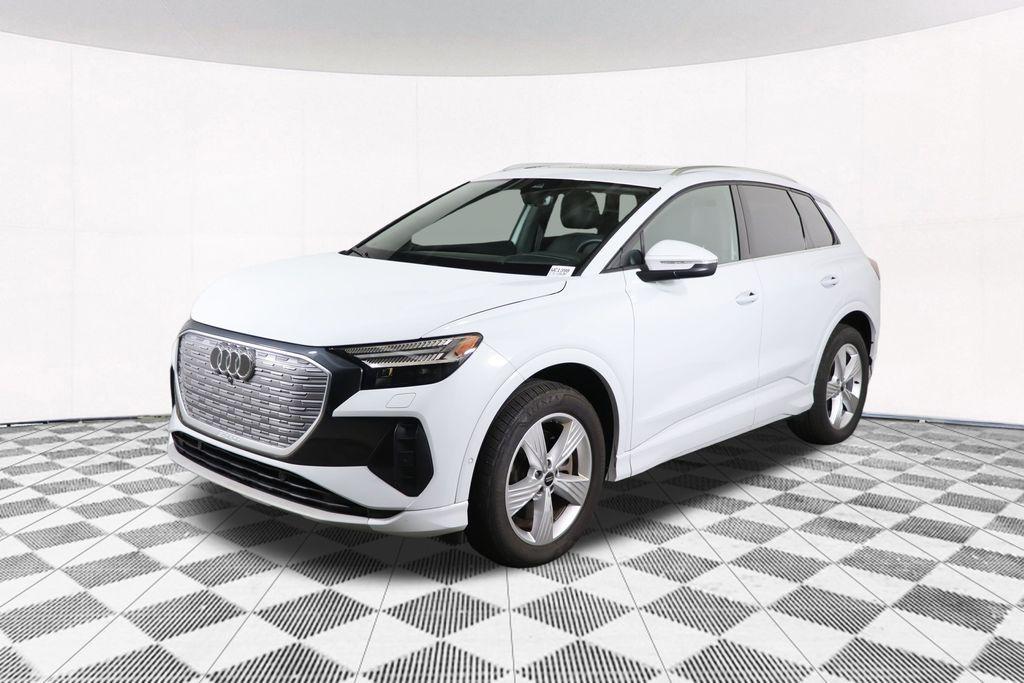 used 2022 Audi Q4 e-tron car, priced at $27,995