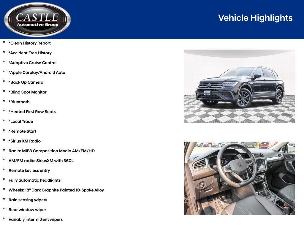 used 2023 Volkswagen Tiguan car, priced at $25,783